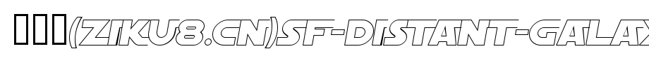 SF-Distant-Galaxy-AltOutline-Italic.ttf是一款不错的英文字体下载
